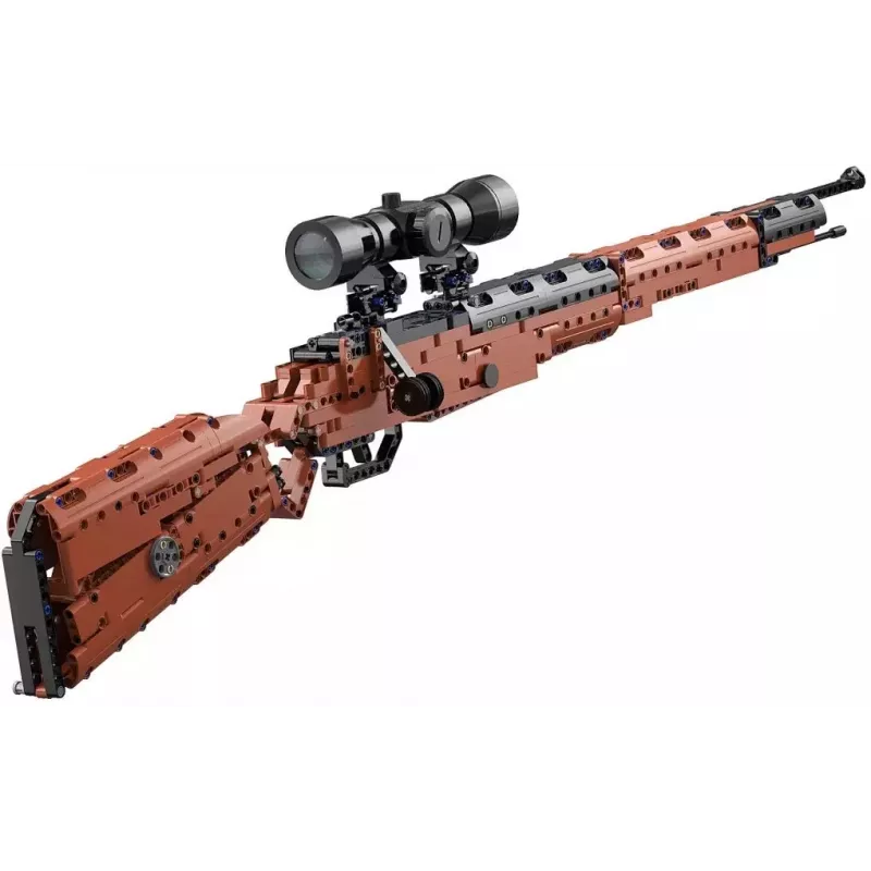 Jamara CaDA Karabiner 98K Bricks stavebnica hnedá 8+