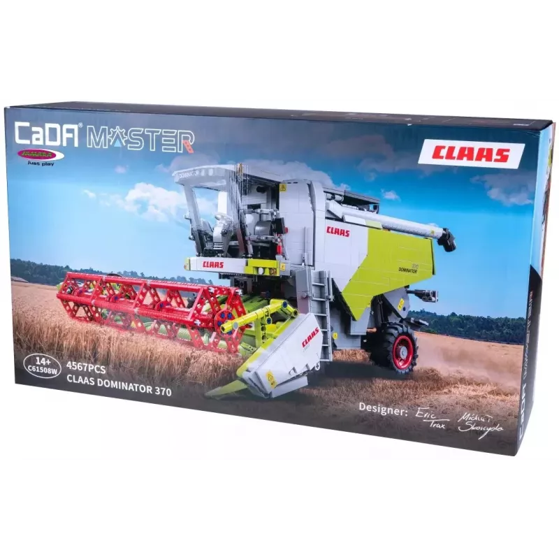 Jamara Claas Dominator 370 1:18 2,4GHz RC stavebnicové vozidlo (1000+ dielov) 14+