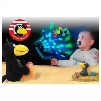 Jamara LED projektor hviezd noc svetlo Der kleine Rabe Socke 6M