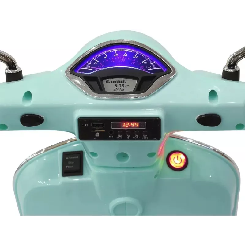 Jamara odrážadlo Vespa GTS 125 Mint Green Li-Power 12.6