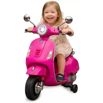 Jamara odrážadlo Vespa GTS 125 Pink Li-Power 12.6