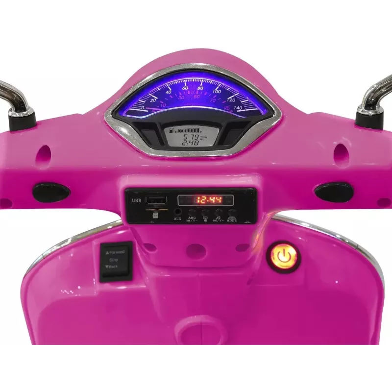 Jamara odrážadlo Vespa GTS 125 Pink Li-Power 12.6