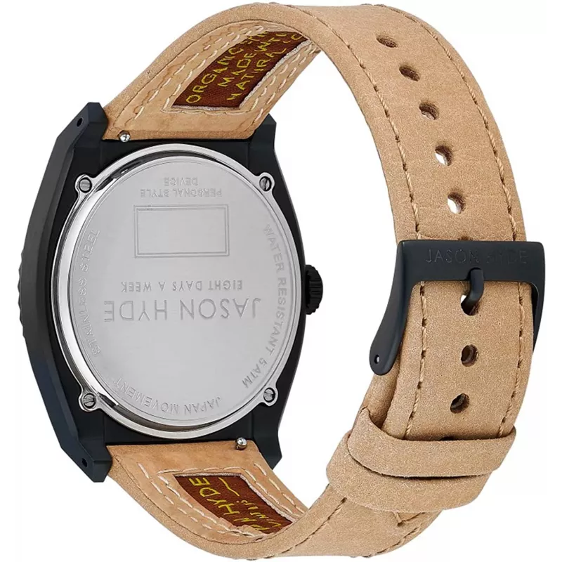 JASON HYDE JH10014 unisex hodinky 40 mm Earth Collection modrý ciferník modrý remienok