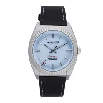 JASON HYDE JH10016 unisex analógové hodinky 40mm puzdro z nerezovej ocele ružové zlato čierny remienok z recyklovanej kože