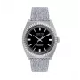 JASON HYDE MAN JH10002 quartz analógové hodinky 40 mm čierny kožený remienok