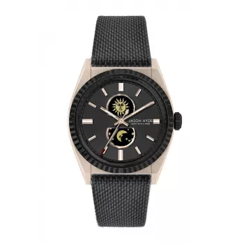 JASON HYDE MAN JH41006 (40 mm) quartz hodinky - modrý ciferník, modrý remienok z recyklovaného PET