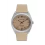 JASON HYDE unisex hodinky JH10010 40 mm nerezová oceľ quartz analógové čierny ciferník eco-kožený remienok