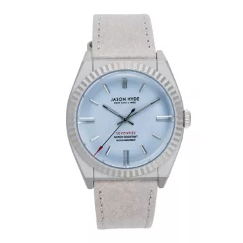 JASON HYDE unisex hodinky JH10017 40 mm modrý ciferník remienok z recyklovanej PET textílie