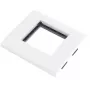 JAVEL jednotlivý nosný rám pre 2 M45 moduly, 1M, 45x45, biely