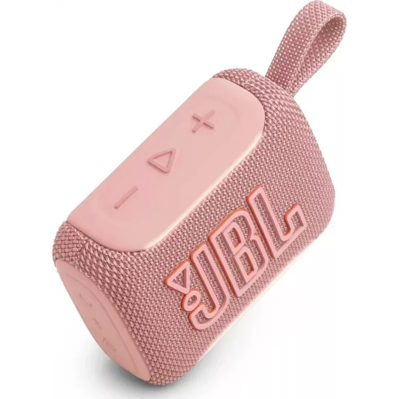 JBL Go 5 prenosný reproduktor Bluetooth, IP68, Bluetooth 6.0, 4,8W RMS, USB-C, ružový