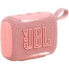JBL Go 5 prenosný reproduktor Bluetooth, IP68, Bluetooth 6.0, 4,8W RMS, USB-C, ružový