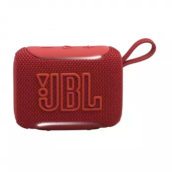 JBL GO 5 prenosný Bluetooth reproduktor, červený, IP67 vodotesný, 5 hodín prehrávania