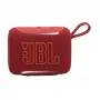 JBL GO 5 prenosný Bluetooth reproduktor, červený, IP67 vodotesný, 5 hodín prehrávania