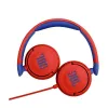 JBL JR310 modré červené bezdrôtové on-ear slúchadlá pre deti