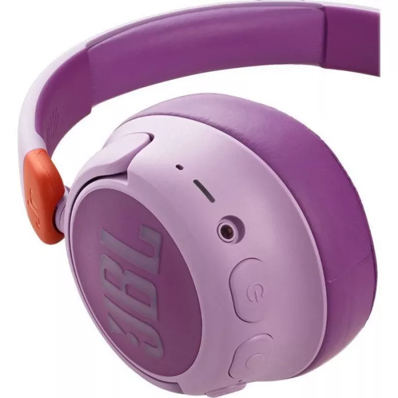 JBL Junior 460NC ružové - On-Ear bezdrôtové slúchadlá s Active Noise Cancelling