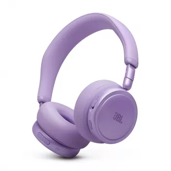 JBL Live 680NC bezdrôtové on-ear slúchadlá s adaptívnym potlačením hluku, fialová