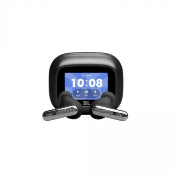 JBL Live Beam 4 bezdrôtové in-ear slúchadlá s Bluetooth, 48 hod. výdrž batérie, čierna