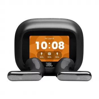 JBL LIVE Flex 4 True Wireless in-ear Bluetooth slúchadlá s adaptívnym potlačením hluku, Čierna