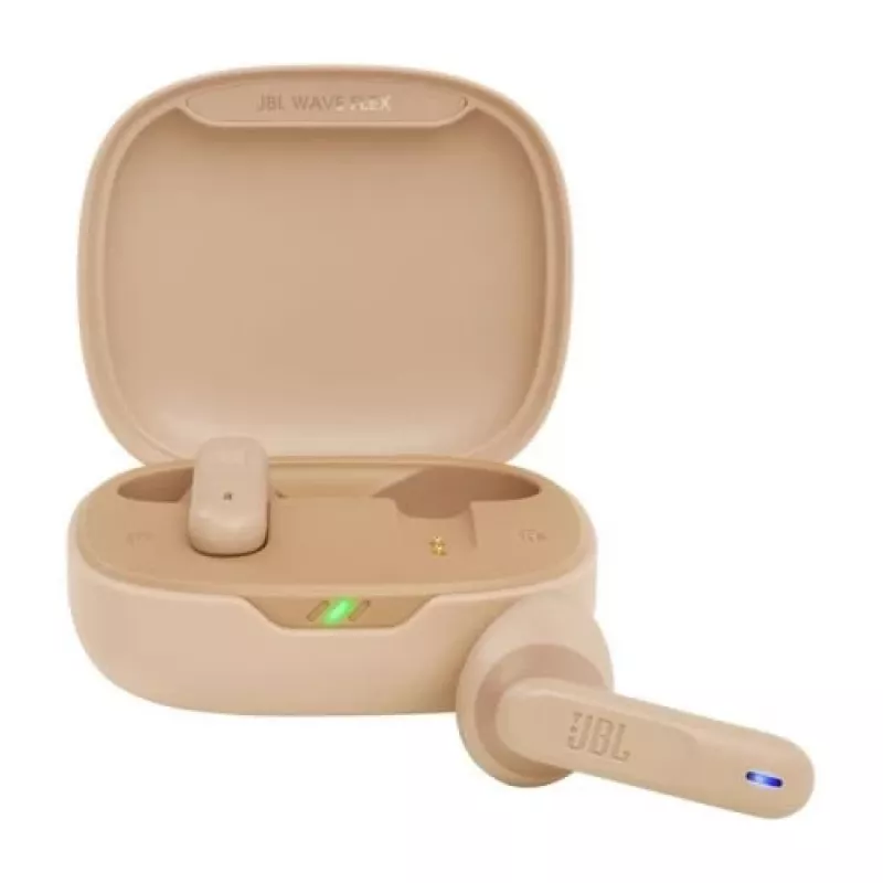 JBL Wave Flex TWS bezdrôtové slúchadlá do uší Bluetooth béžové EU