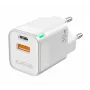 Jellico C44 Mini PD 30W QC 3.0 Smart Adaptive rýchla nabíjačka s 1x USB-C (5-20V) / USB 3A biela