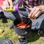 Jetboil 1,5L keramický hrniec - kempingový hrniec s FluxRing, tvrdo eloxovaným hliníkom, nepriľnavou úpravou, sklopnými rukoväťami