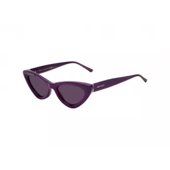 JIMMY CHOO ADDY-S-B3VUR dámske Cat-Eye slnečné okuliare Havana hnedý gradient 52 mm