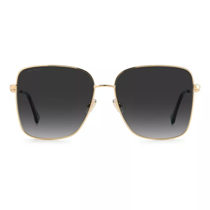 JIMMY CHOO HESTER-S-2M2 dámske slnečné okuliare - čierna obruba, sivé gradientové sklá, 59 mm