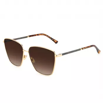 JIMMY CHOO LAVI-S-06JHA dámske motýlie slnečné okuliare Dark Havana hnedý gradient 60mm