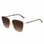 JIMMY CHOO LAVI-S-06JHA dámske motýlie slnečné okuliare Dark Havana hnedý gradient 60mm