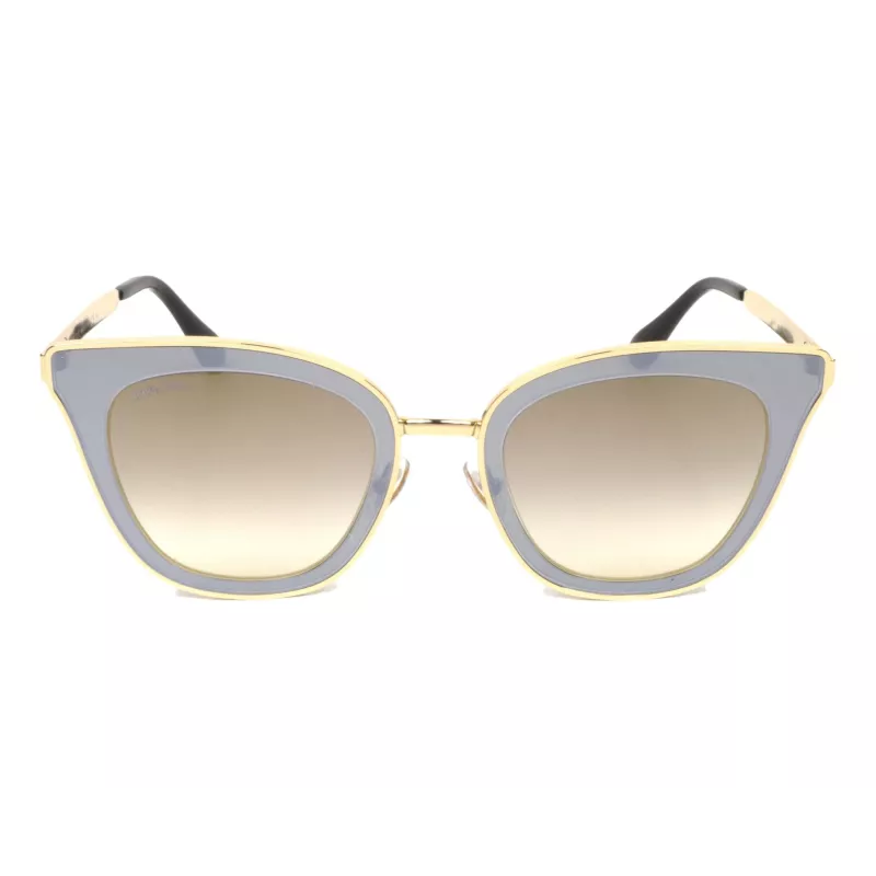 JIMMY CHOO LORYS492M2FQ dámske cat-eye slnečné okuliare Havana hnedý gradient 49mm