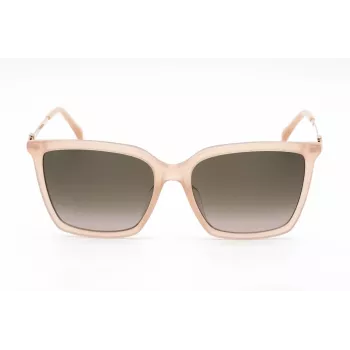 JIMMY CHOO TOTTA-G-S-FWM dámske slnečné okuliare – čierny acetátový rám, sivé gradientové sklá, 56 mm