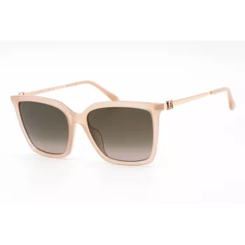 JIMMY CHOO TOTTA-G-S-FWM dámske slnečné okuliare – čierny acetátový rám, sivé gradientové sklá, 56 mm