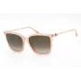 JIMMY CHOO TOTTA-G-S-FWM dámske slnečné okuliare – čierny acetátový rám, sivé gradientové sklá, 56 mm
