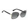 Jimmy Choo dámske slnečné okuliare Frieda/S FRIEDAS2M29O Dark Havana hnedý gradient 57 mm
