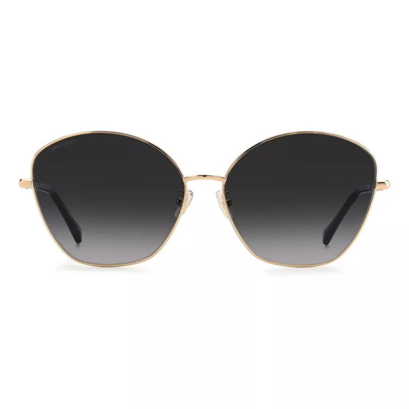 Jimmy Choo dámske slnečné okuliare MARILIA GSK2M2 zlatá/Havana hnedý gradient 63 mm