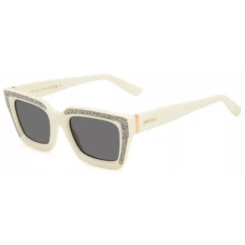 JIMMY CHOO dámske slnečné okuliare MEGS/S - Havana acetátová obruba, hnedé gradientové sklá, 51 mm