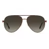 Jimmy Choo dámske slnečné okuliare Olly/S J7D - Butterfly Oversized Square Frame, 60/14/145 mm