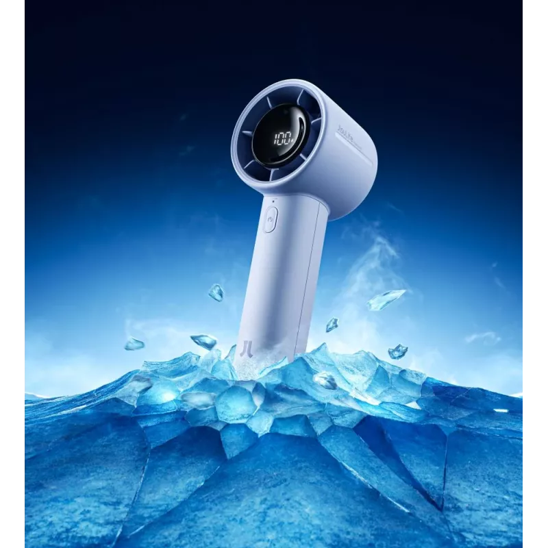 JISULIFE ručný ventilátor 10S (5000mAh) modrý