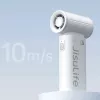 JISULIFE ručný ventilátor Life9 5000mAh prenosný USB ventilátor - sivý