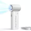 JISULIFE ručný ventilátor Life9 5000mAh prenosný USB ventilátor - sivý