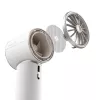 JISULIFE Ručný ventilátor Pro1 Mini 4250 mAh USB-C prenosný ventilátor - Biela