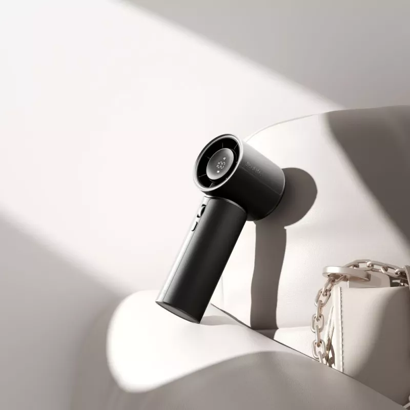 JISULIFE ručný ventilátor Pro1 Mini čierny