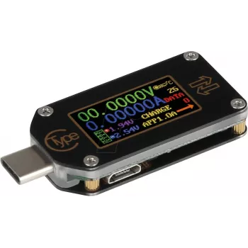 JOY-IT TC66C USB-C merač výkonu s farebným LCD a Bluetooth