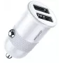 Joyroom 3.1A dvojportová inteligentná autonabíjačka biela (C-A06 White)