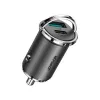 JOYROOM 45W USB nabíjačka do auta s USB-C a USB-A, Power Delivery, Quick Charge 3.0, AFC, SCP, sivá (C-A35)