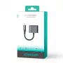 Joyroom adaptér DAC 2-in-1 Lightning na Lightning/Lightning, 60W, 0,12m, čierny (JR-SY-L02)