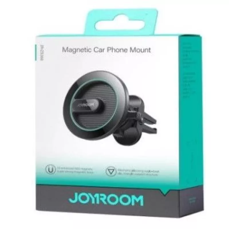 Joyroom magnetický držiak telefónu pre auto-vetracie otvory čierny