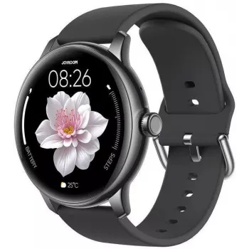 Joyroom Classic Series JR-FC1 smartwatch s funkciou volania, IP68, tmavosivé