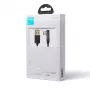 Joyroom herný kábel Type-C (zahnutý) - USB (rovný) kábel 3A, 480Mbit/s, 1,2m, čierny (S-UC027A6)