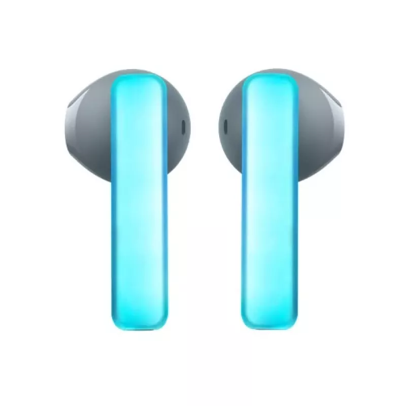 Joyroom IceLens Series True Wireless slúchadlá do uší s LED svetlami, Bluetooth 5.3, TWS, AAC, SBC, čierne (JR-TC1-BLK)